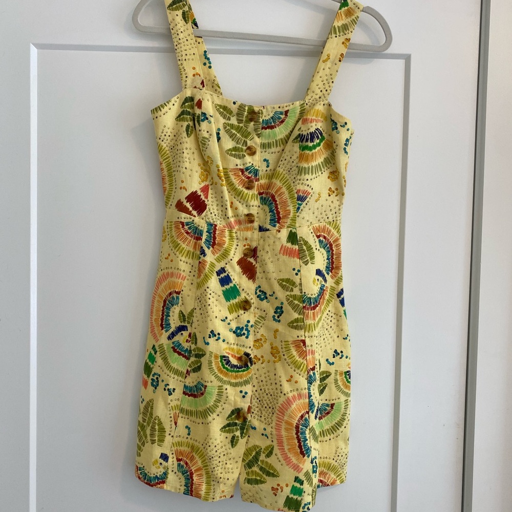 FARM Rio Linen Mini Dress